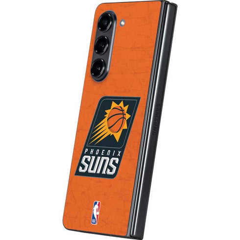 NBA Phoenix Suns Distressed Galaxy Z Fold5 5G Skin