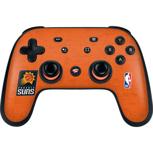 NBA Phoenix Suns Distressed Google Stadia Controller Skin
