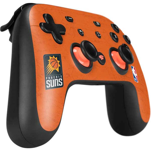 NBA Phoenix Suns Distressed Google Stadia Controller Skin