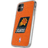 NBA Phoenix Suns Distressed iPhone 11 Clear Case