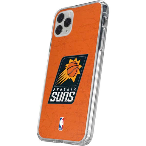 NBA Phoenix Suns Distressed iPhone 11 Pro Clear Case