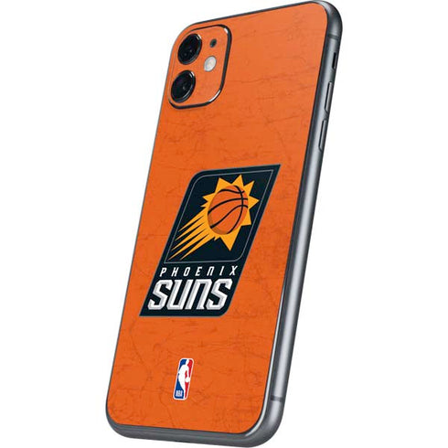NBA Phoenix Suns Distressed iPhone 11 Skin