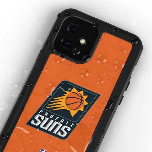 NBA Phoenix Suns Distressed iPhone 12 Mini Waterproof Case
