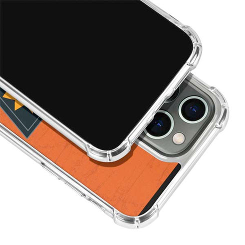 NBA Phoenix Suns Distressed iPhone 13 Pro Clear Case