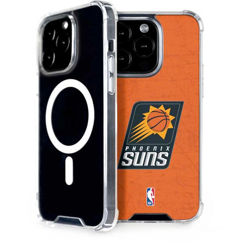 NBA Phoenix Suns Distressed iPhone 13 Pro MagSafe Case