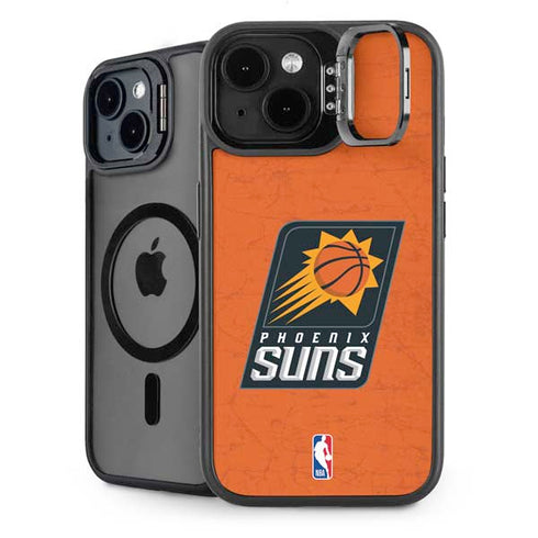 NBA Phoenix Suns Distressed iPhone 14 Kickstand Case
