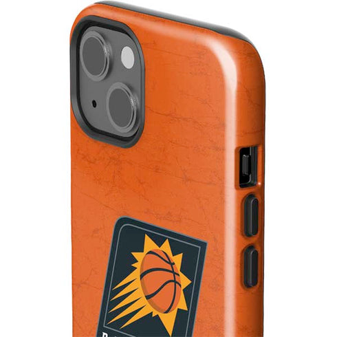 NBA Phoenix Suns Distressed iPhone 14 Plus Impact Case