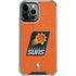 NBA Phoenix Suns Distressed iPhone 14 Pro Max Clear Case