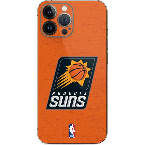 NBA Phoenix Suns Distressed iPhone 14 Pro Max Skin