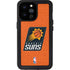 NBA Phoenix Suns Distressed iPhone 14 Pro Max Waterproof Case