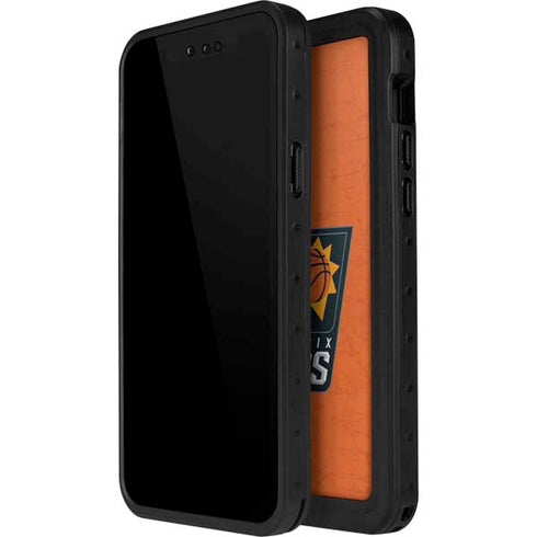 NBA Phoenix Suns Distressed iPhone 14 Pro Max Waterproof Case