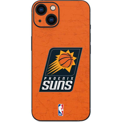 NBA Phoenix Suns Distressed iPhone 14 Skin