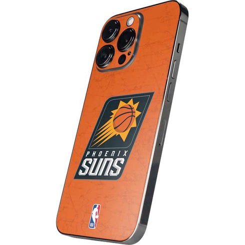 NBA Phoenix Suns Distressed iPhone 15 Pro Skin