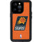 NBA Phoenix Suns Distressed iPhone 15 Pro Waterproof Case