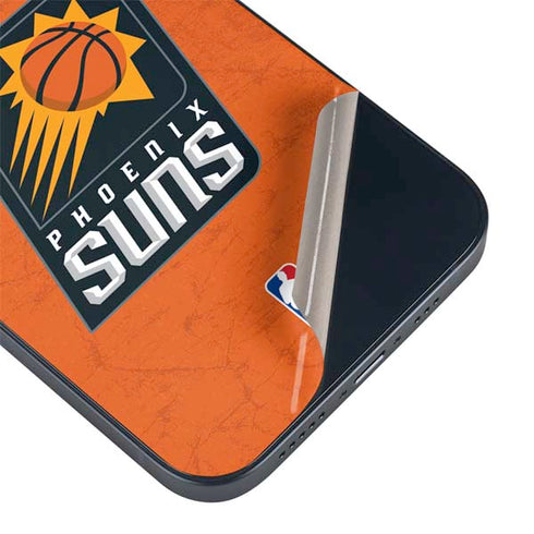 NBA Phoenix Suns Distressed iPhone 15 Skin