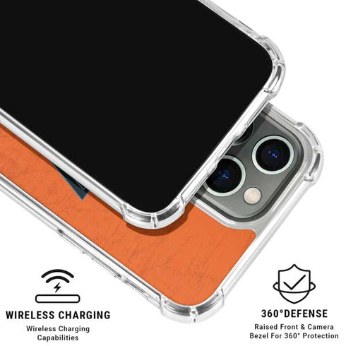 NBA Phoenix Suns Distressed iPhone 16 Pro Max Clear Case