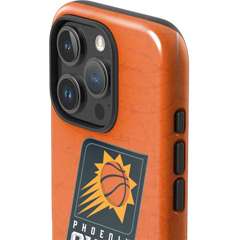 NBA Phoenix Suns Distressed iPhone 16 Pro Max Impact Case