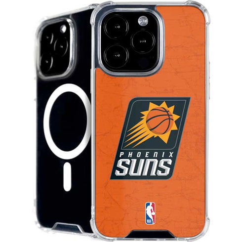 NBA Phoenix Suns Distressed iPhone 16 Pro Max MagSafe Case