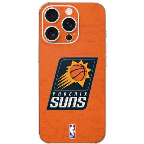 NBA Phoenix Suns Distressed iPhone 16 Pro Skin