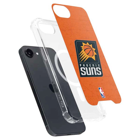NBA Phoenix Suns Distressed iPhone 16e MagSafe Case