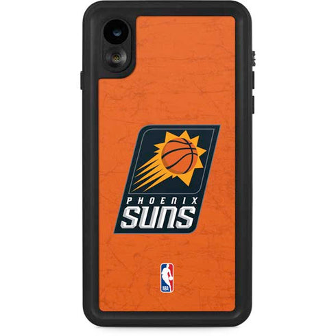 NBA Phoenix Suns Distressed iPhone XR Waterproof Case
