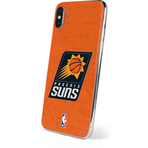 NBA Phoenix Suns Distressed iPhone XS Skin
