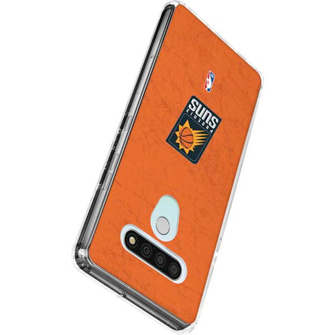 NBA Phoenix Suns Distressed LG Stylo 6 Clear Case