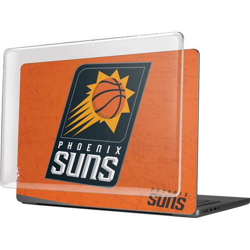 NBA Phoenix Suns Distressed MacBook Pro 14in (2021-24) Case plus Skin
