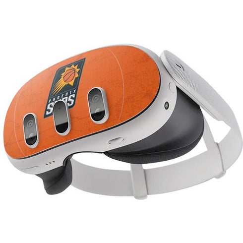 NBA Phoenix Suns Distressed Meta Quest 3 Skin