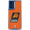 NBA Phoenix Suns Distressed Moto G 5G (2024) Clear Case