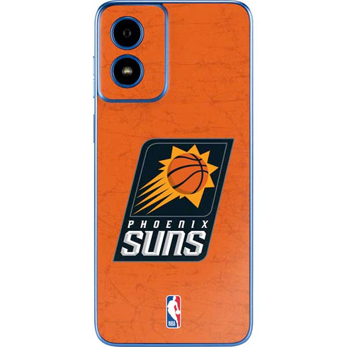 NBA Phoenix Suns Distressed Moto G Play 4G (2024) Skin