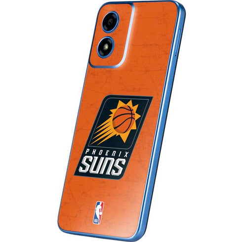 NBA Phoenix Suns Distressed Moto G Play 4G (2024) Skin