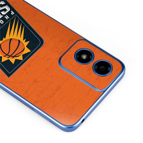 NBA Phoenix Suns Distressed Moto G Play 4G (2024) Skin