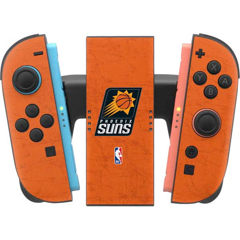 NBA Phoenix Suns Distressed Nintendo Switch 2 (2025) Joy-Con Controller Skin