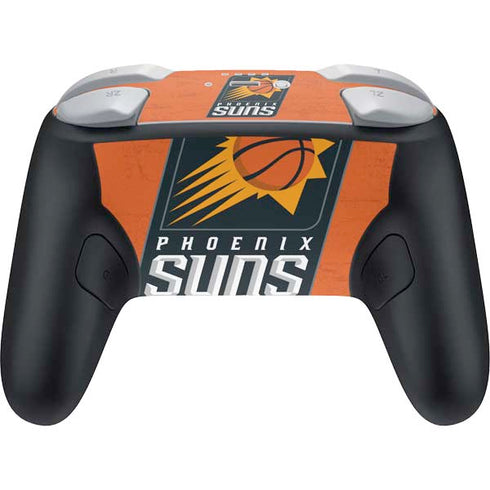 NBA Phoenix Suns Distressed Nintendo Switch 2 (2025) Pro Controller Skin