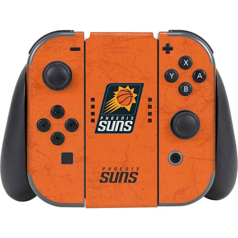 NBA Phoenix Suns Distressed Nintendo Switch (2017-2021) Joy-Con Controller Skin