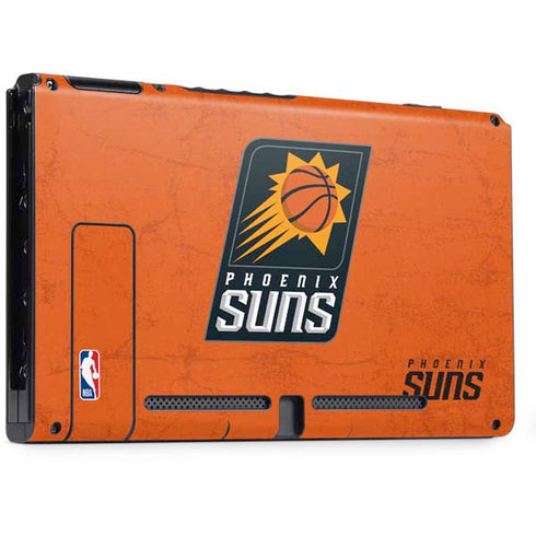 NBA Phoenix Suns Distressed Nintendo Switch Bundle Skin