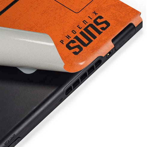 NBA Phoenix Suns Distressed Nintendo Switch Bundle Skin