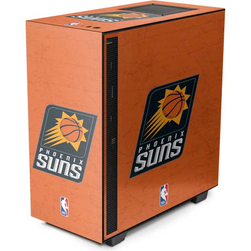 NBA Phoenix Suns Distressed NZXT H510 Compact ATX Mid-Tower Case Skin