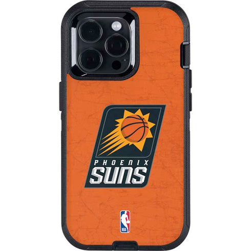 NBA Phoenix Suns Distressed Otterbox Defender iPhone Skin