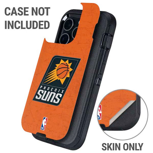 NBA Phoenix Suns Distressed Otterbox Defender iPhone Skin