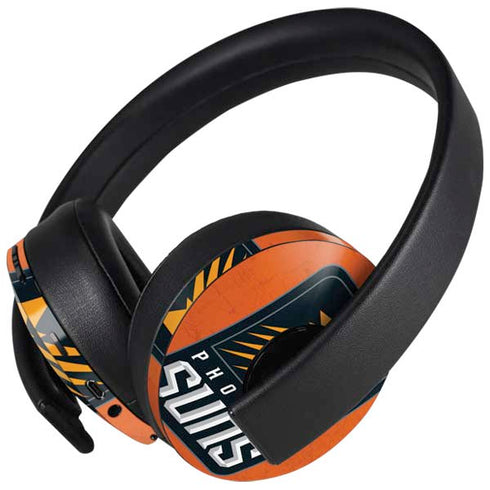 NBA Phoenix Suns Distressed PlayStation 4 Gold Wireless Headset Skin