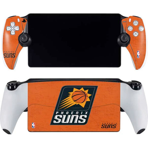 NBA Phoenix Suns Distressed PlayStation Portal Remote Player Skin