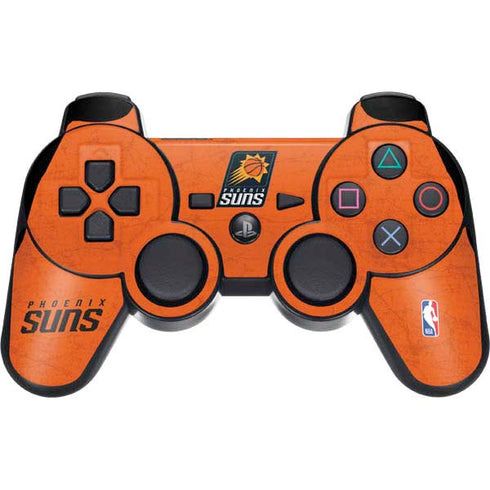 NBA Phoenix Suns Distressed PS3 Dual Shock wireless controller Skin