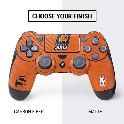 NBA Phoenix Suns Distressed PS4 Controller Skin