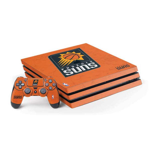 NBA Phoenix Suns Distressed PlayStation PS4 Skins