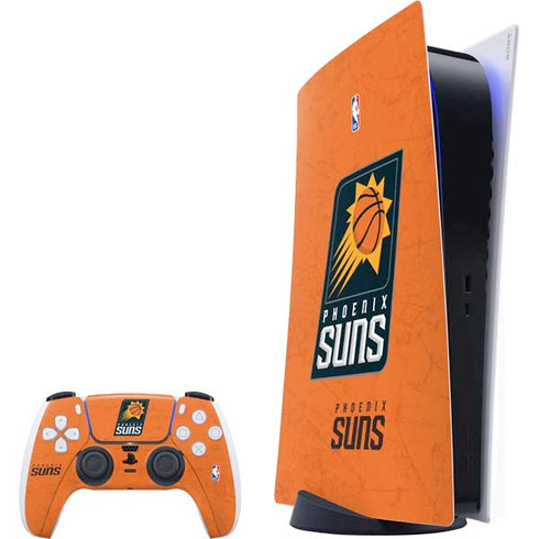 NBA Phoenix Suns Distressed PlayStation PS5 Skins