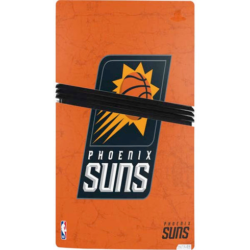NBA Phoenix Suns Distressed PS5 Pro Bundle Skin