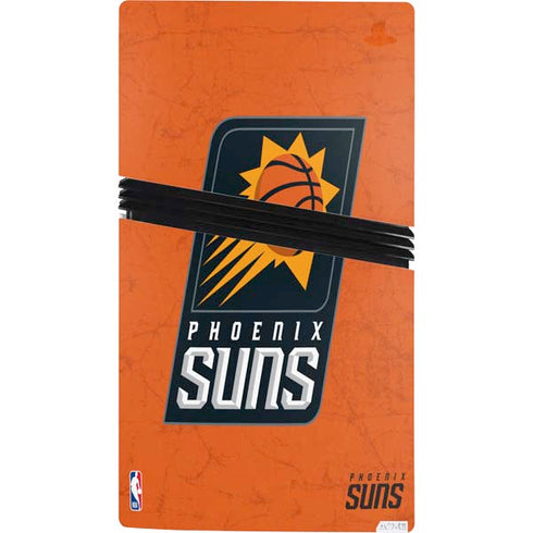 NBA Phoenix Suns Distressed PS5 Pro Console Skin