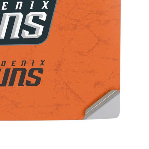 NBA Phoenix Suns Distressed PS5 Slim Digital Edition Bundle Skin